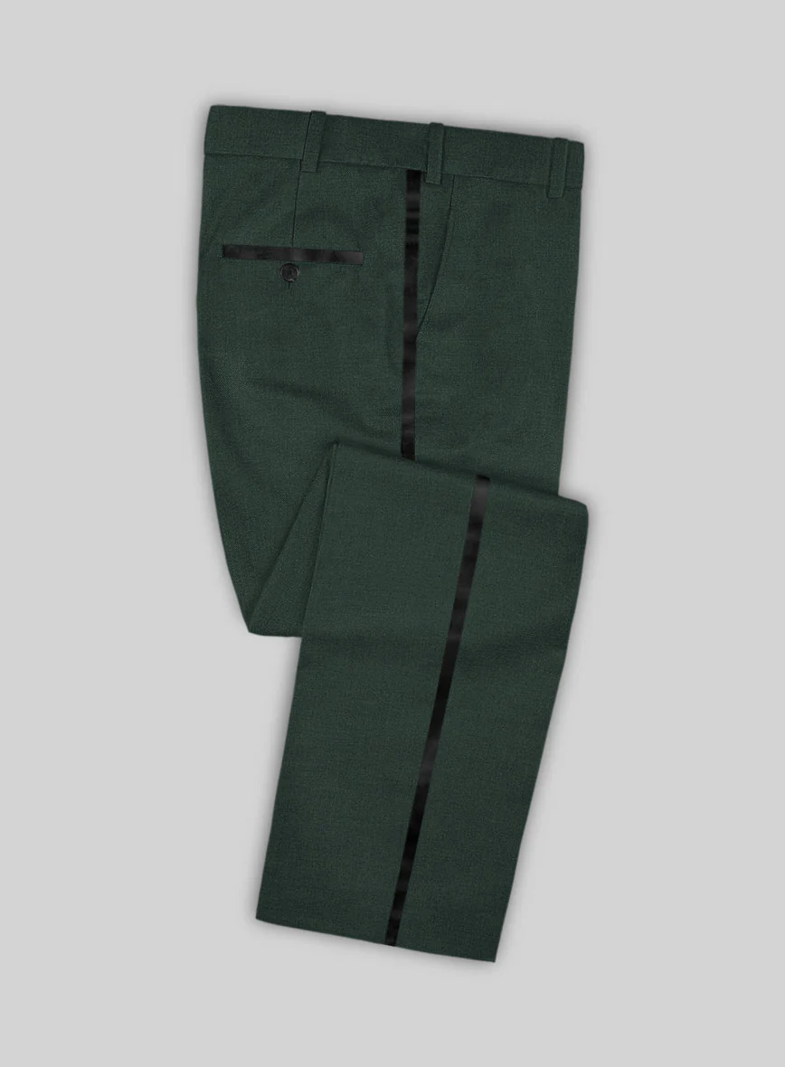 Enigma Green Double Breasted Tuxedo Suit - Image 6