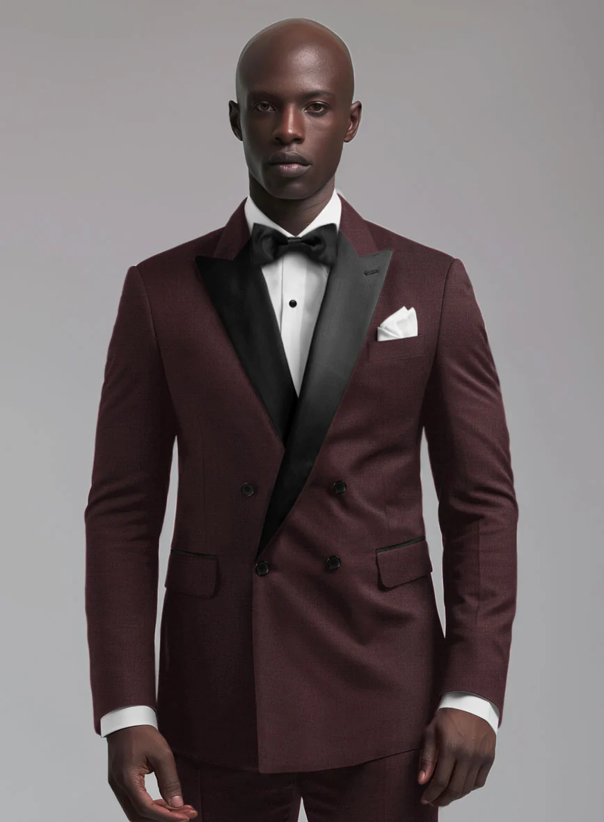 Enigma Wine Double Breasted Jacket - Image 2