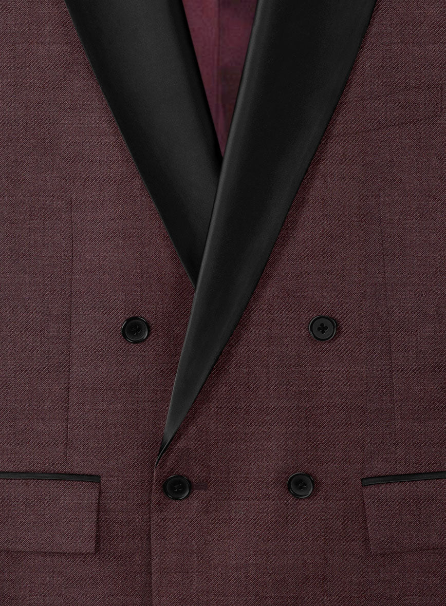 Enigma Wine Double Breasted Jacket - Image 4