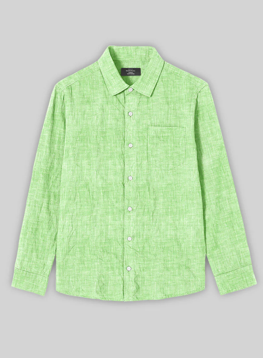 European Light Green Shirt - Image 3