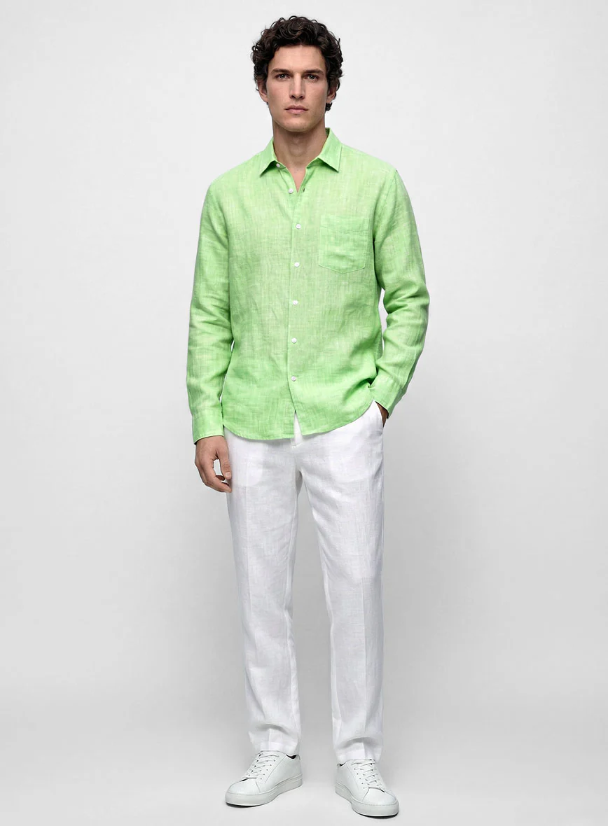 European Light Green Shirt - Image 4