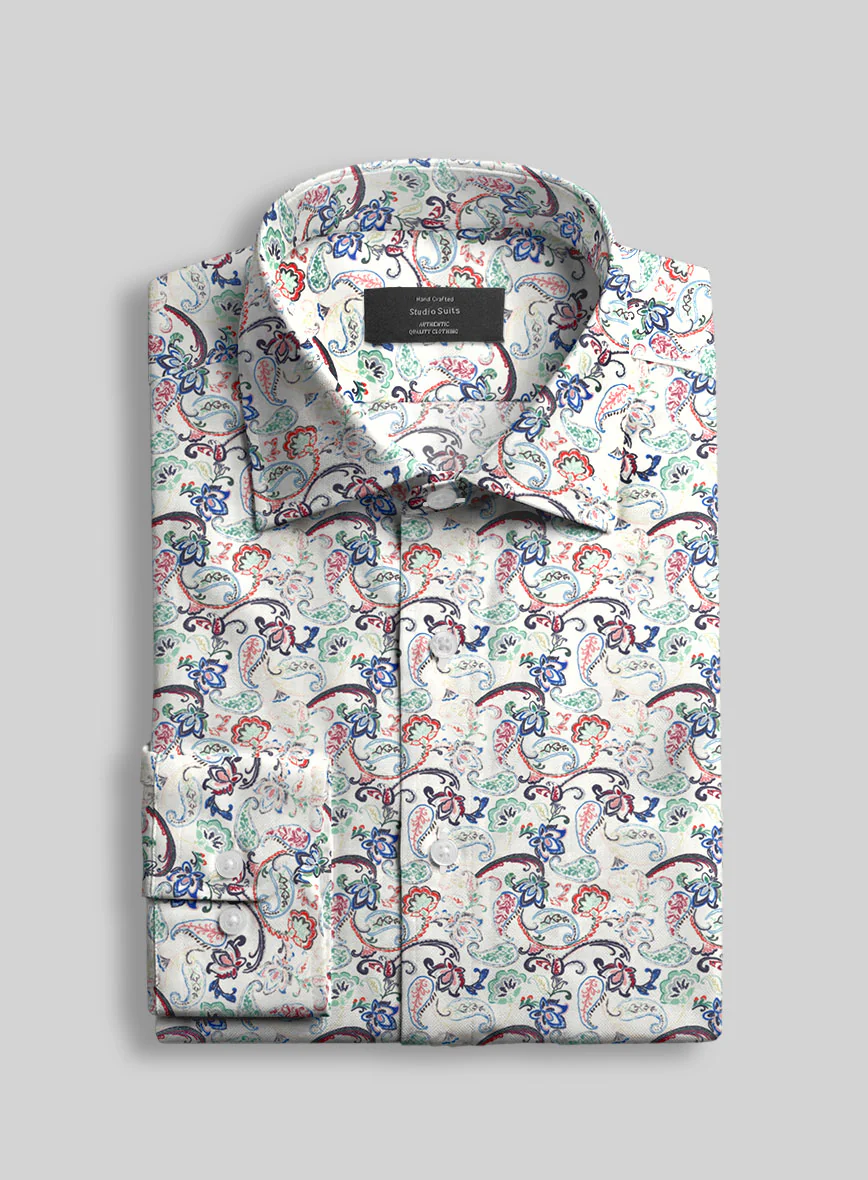 Fabiano Silk Cotton Shirt - Image 2