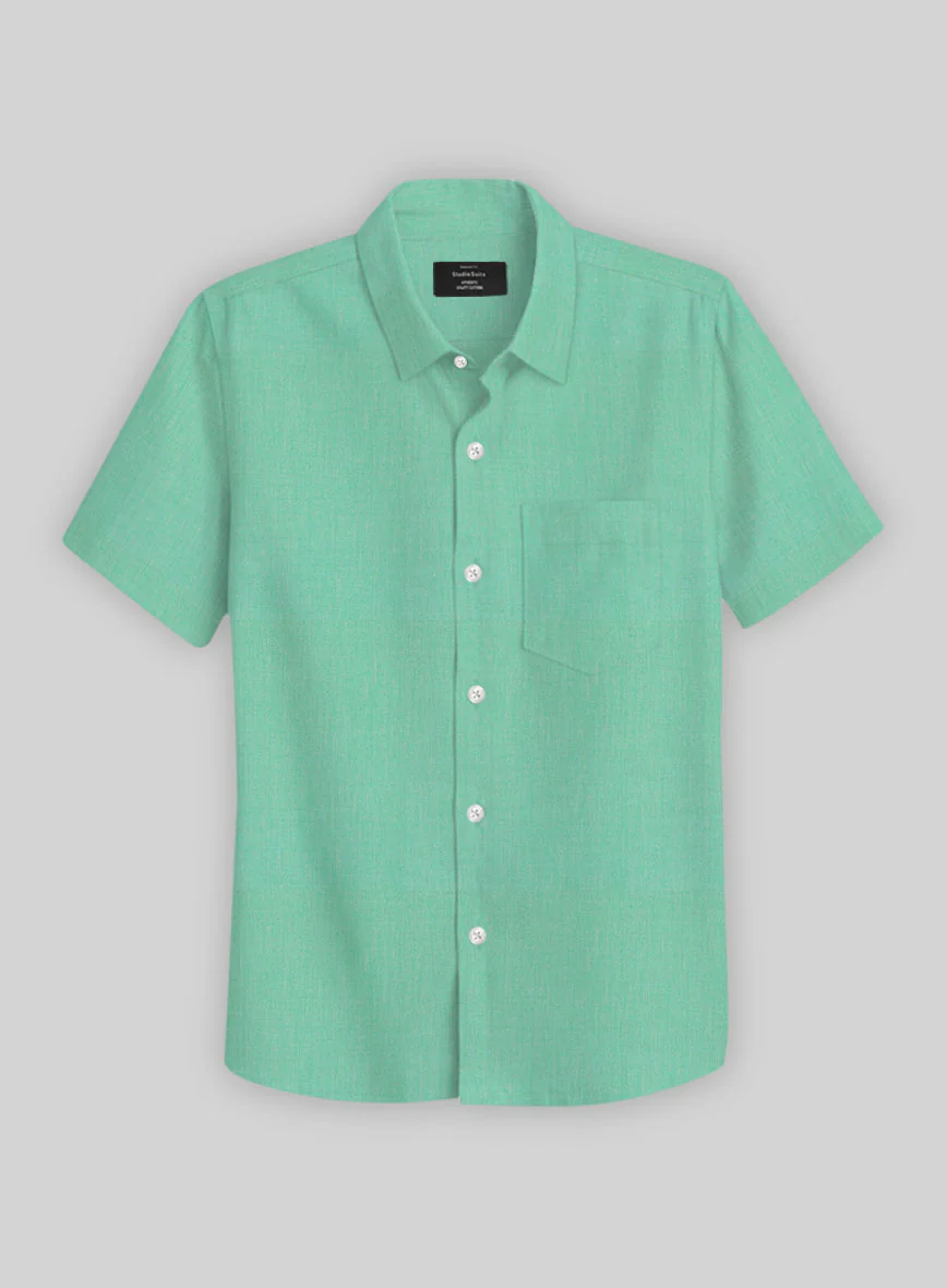 Fern Green Luxury Twill Shirt