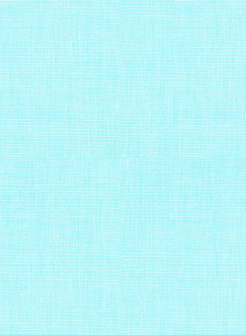 Filafil Poplene Aqua Blue Shirt - Image 3