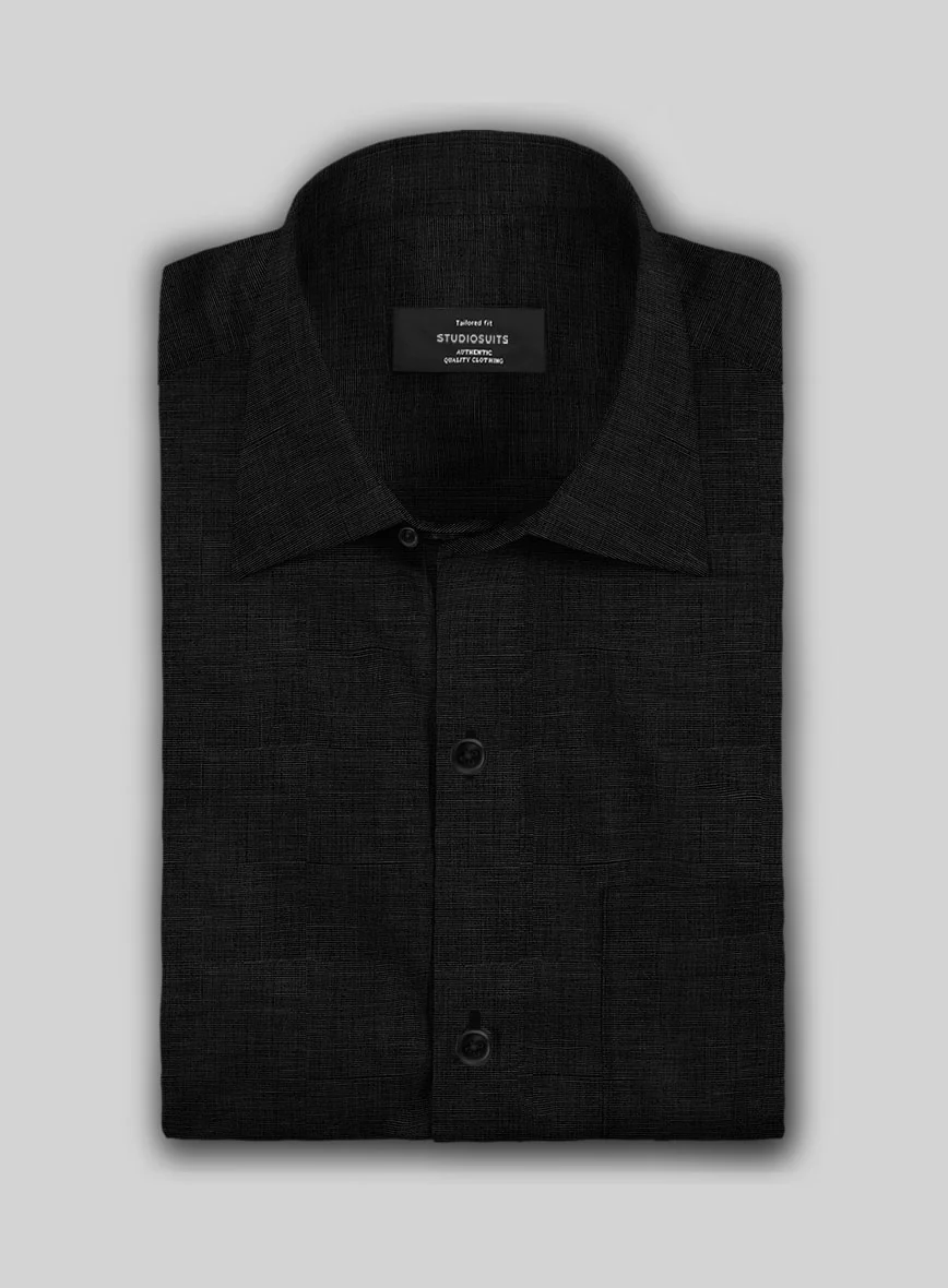 Filafil Poplene Black Shirt - Image 3