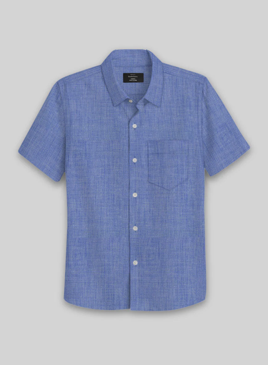 Filafil Poplene Blue Shirt