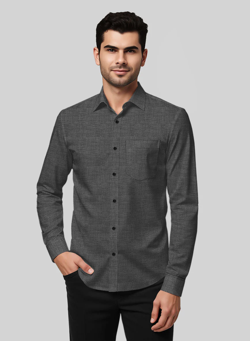 Filafil Poplene Gray Shirt - Image 2