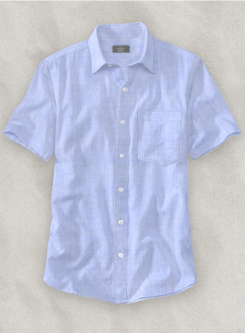 Filafil Poplene Sky Blue Shirt