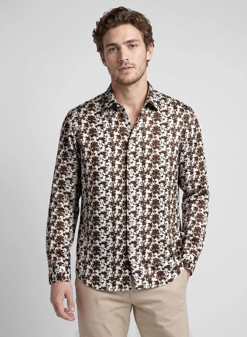 Fiorentino Silk Cotton Shirt
