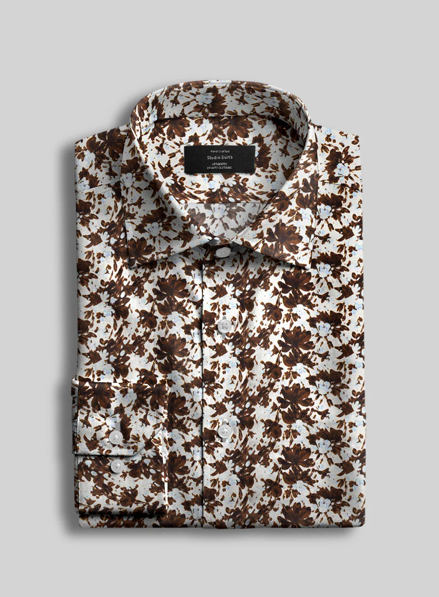Fiorentino Silk Cotton Shirt - Image 2