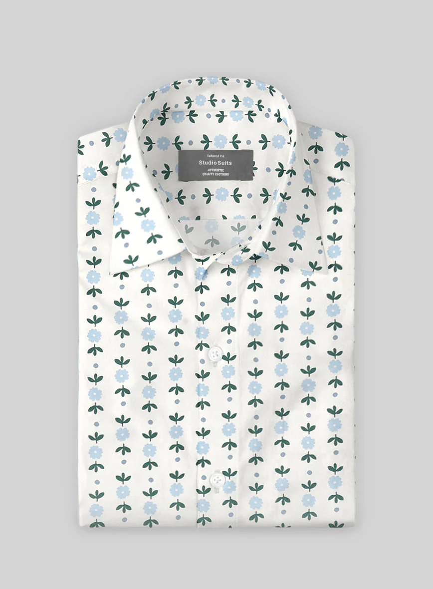 Flora Lane Cotton Shirt - Image 2
