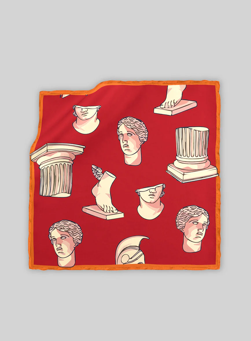 Fragmenta Silk Pocket Square