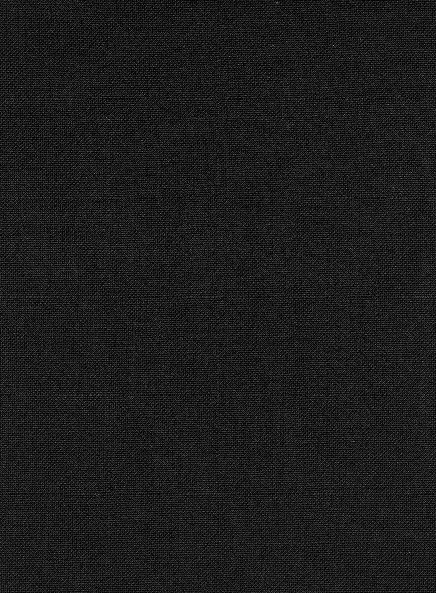 Fresco Black Wool Pants - Image 3