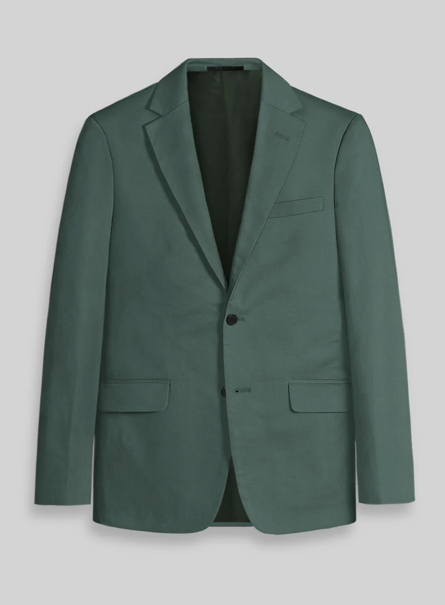 Gallo Green Stretch Chino Jacket