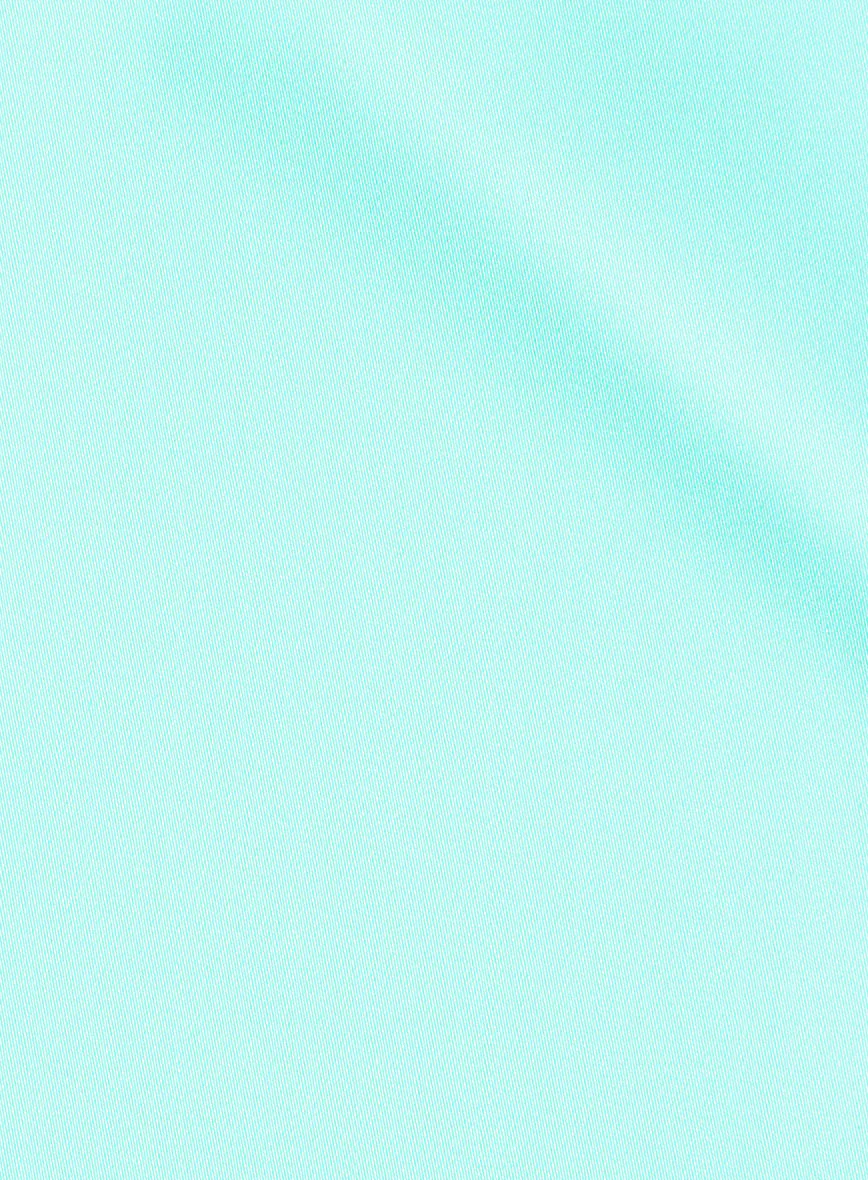 Giza Aqua Cotton Shirt - Image 5