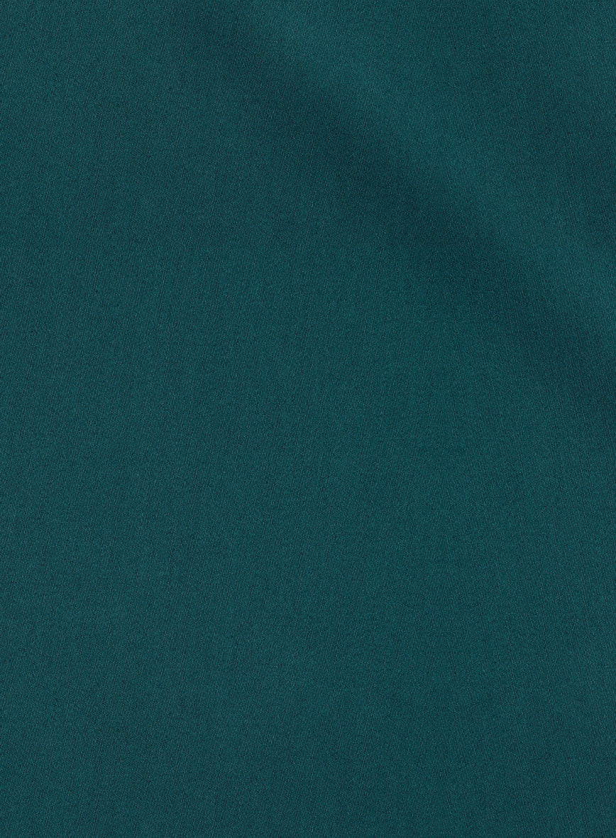 Giza Teal Cotton Shirt - Image 5