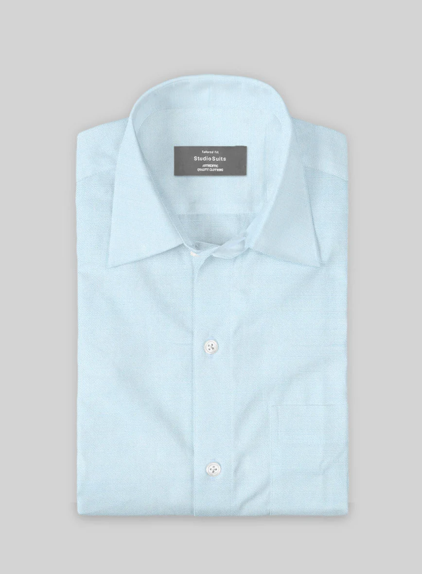 Glacier Weave Cotton Shirt - Image 2