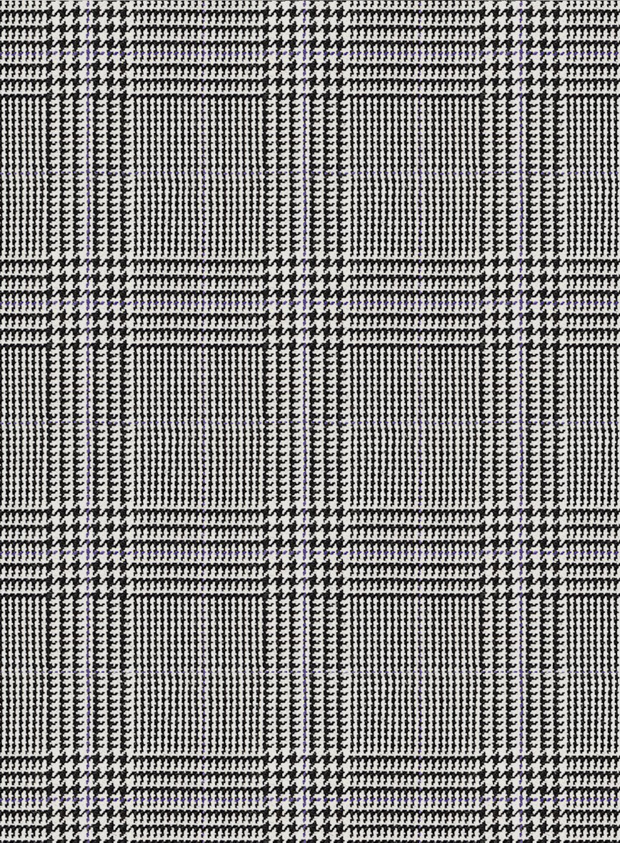 Glen Wool Light Gray Jacket - Image 3