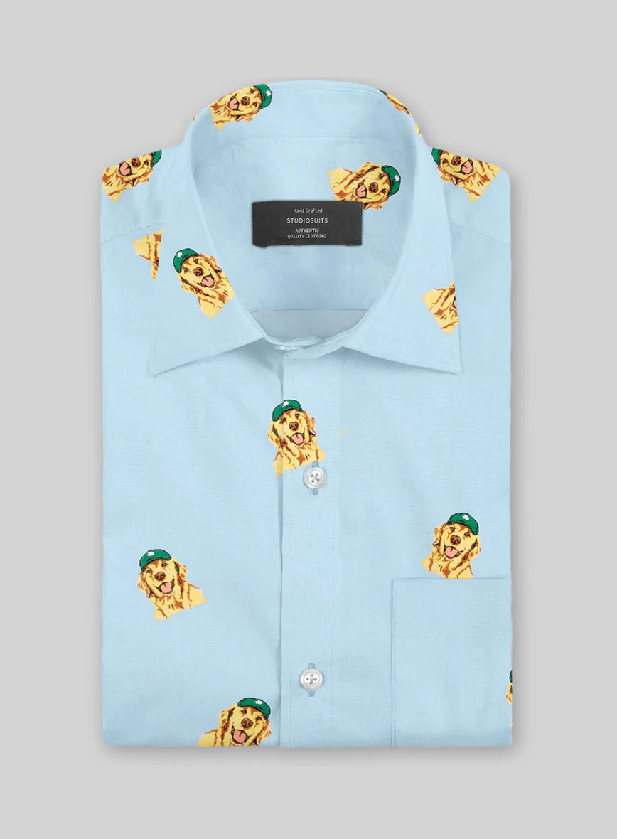 Golden Hour Cotton Shirt