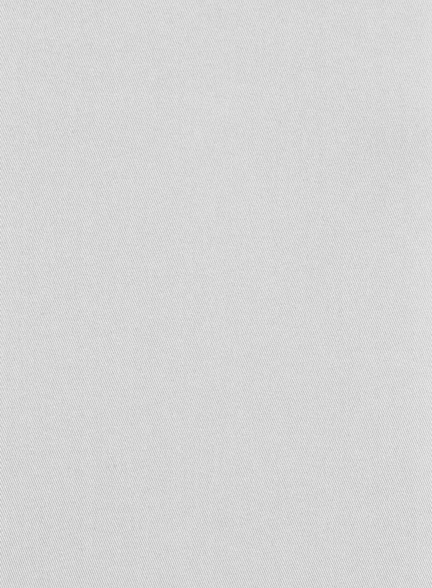Gray Napoli Stretch Light Weight Cotton Pants - Image 3