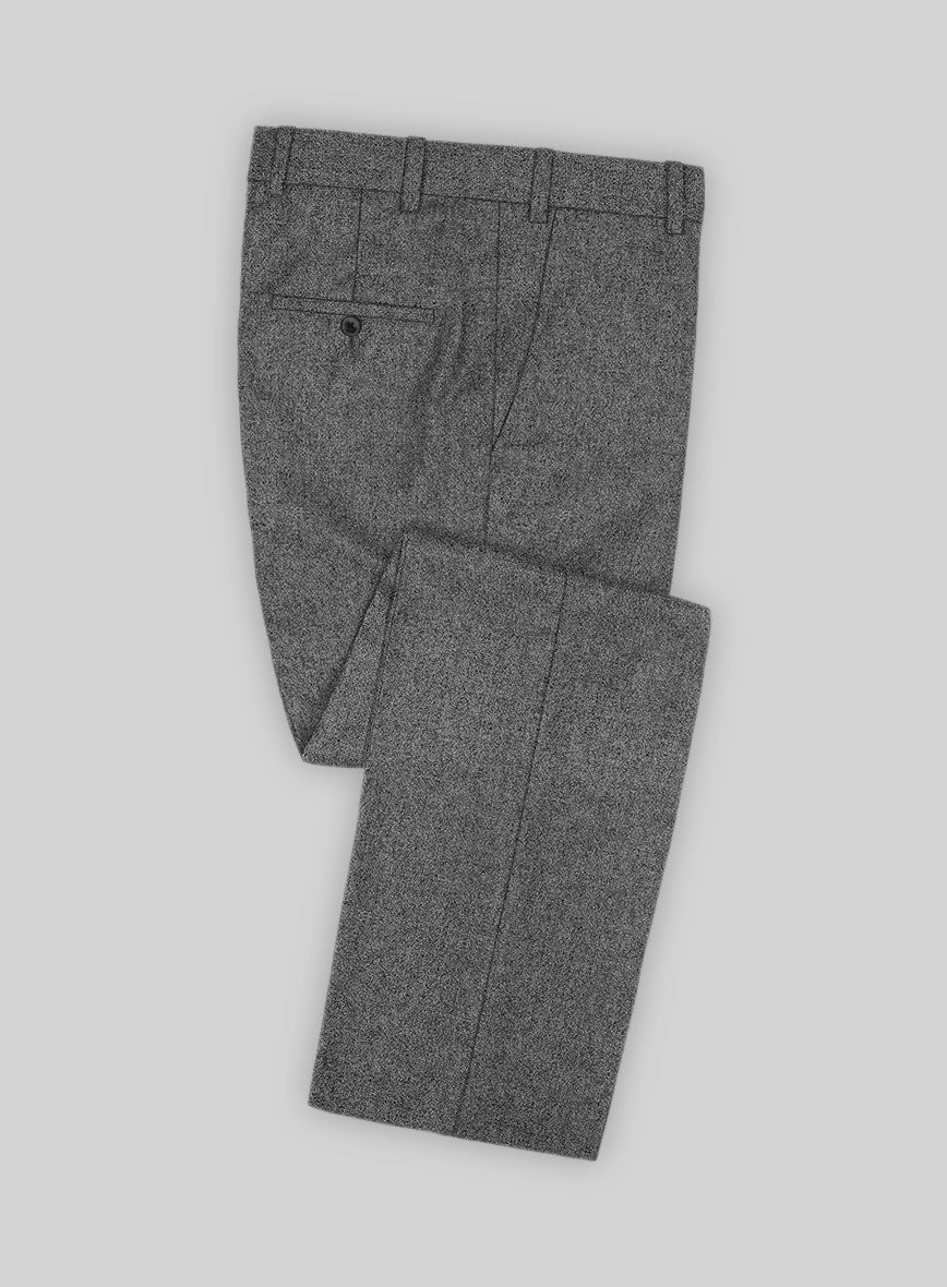 Gray Tweed Double Breasted Suit - Image 3
