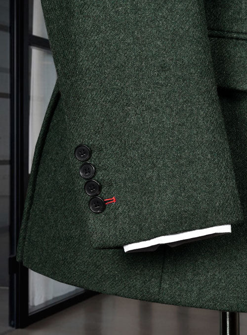 Green Heavy Tweed Suit II - Image 6