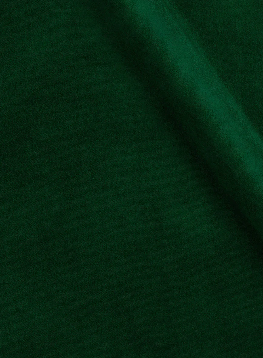 Green Velvet Double Breasted Tuxedo Suit - Image 6
