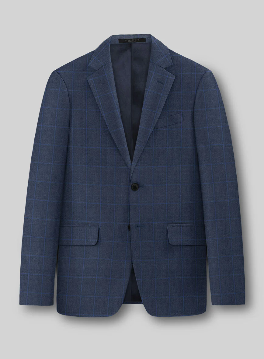 Guabello Blue Glen Suit - Image 2