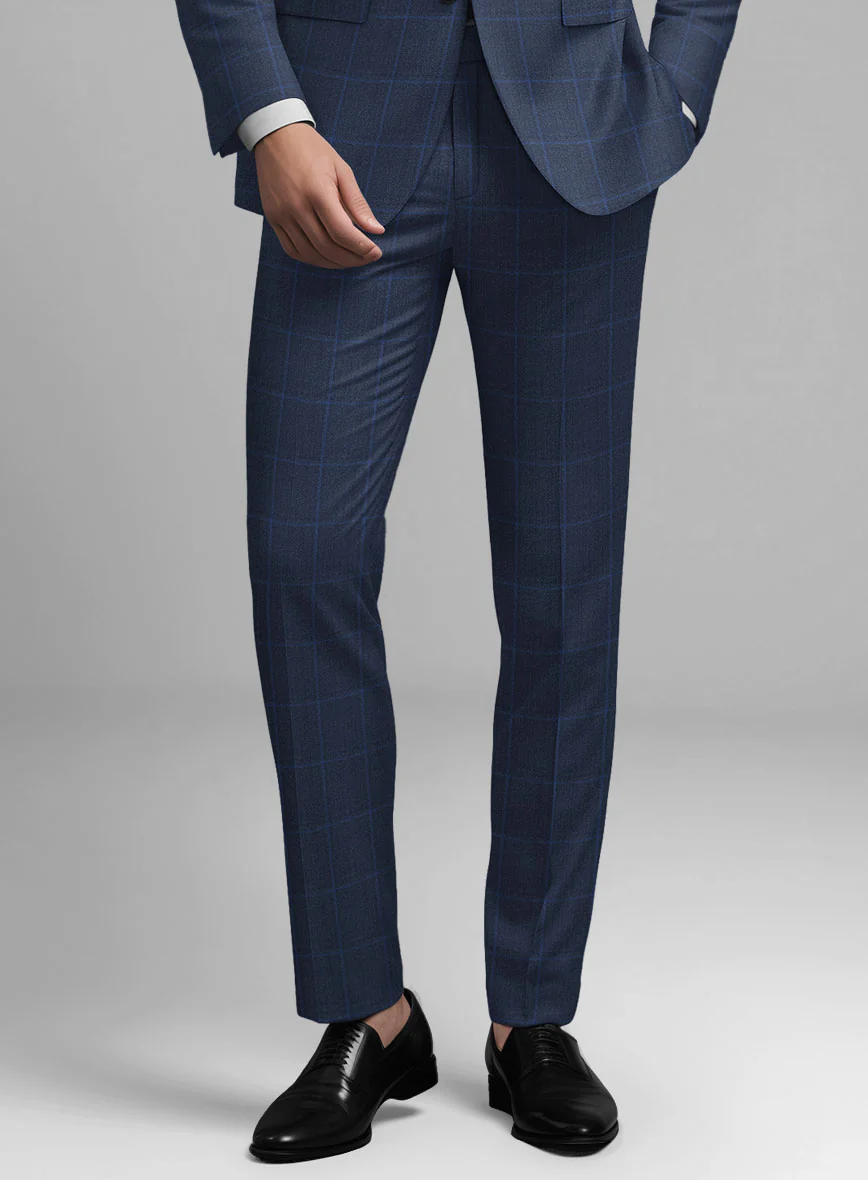 Guabello Blue Glen Suit - Image 6