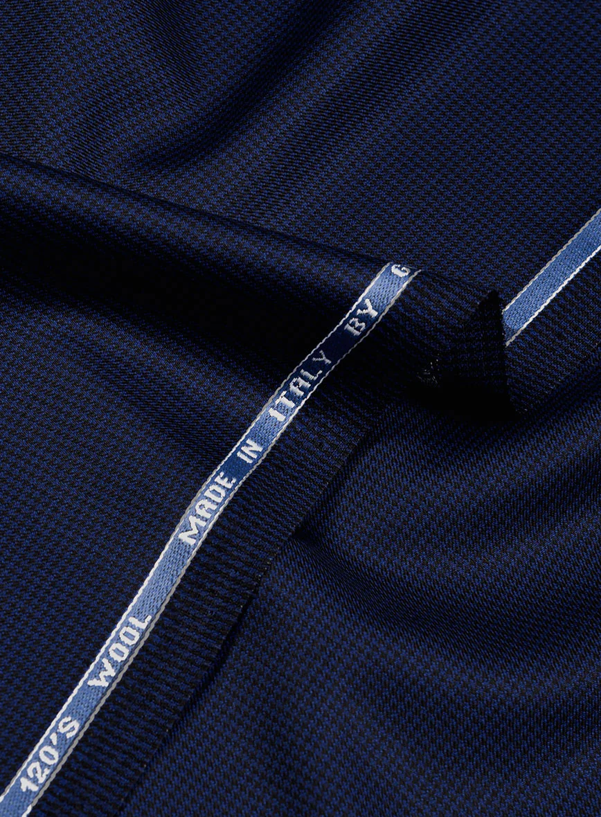 Guabello Blue Houndstooth Jacket - Image 4