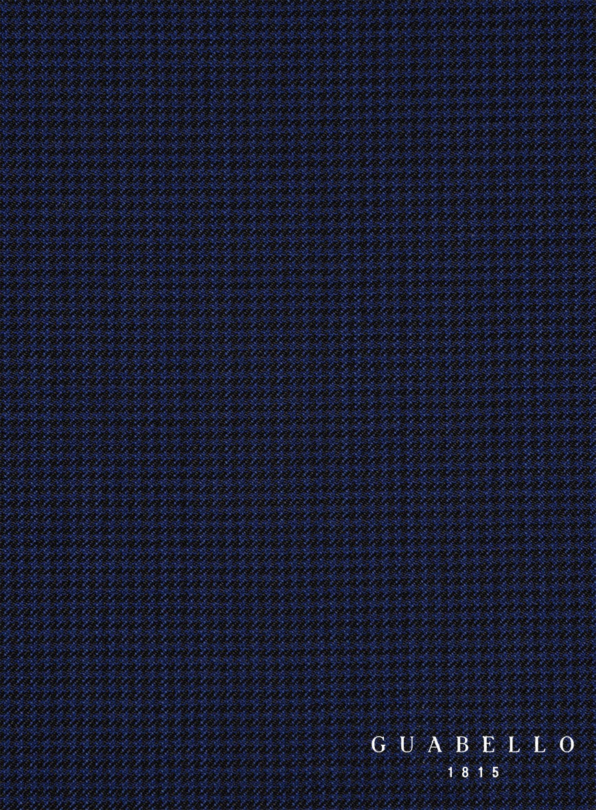 Guabello Blue Houndstooth Pants - Image 4