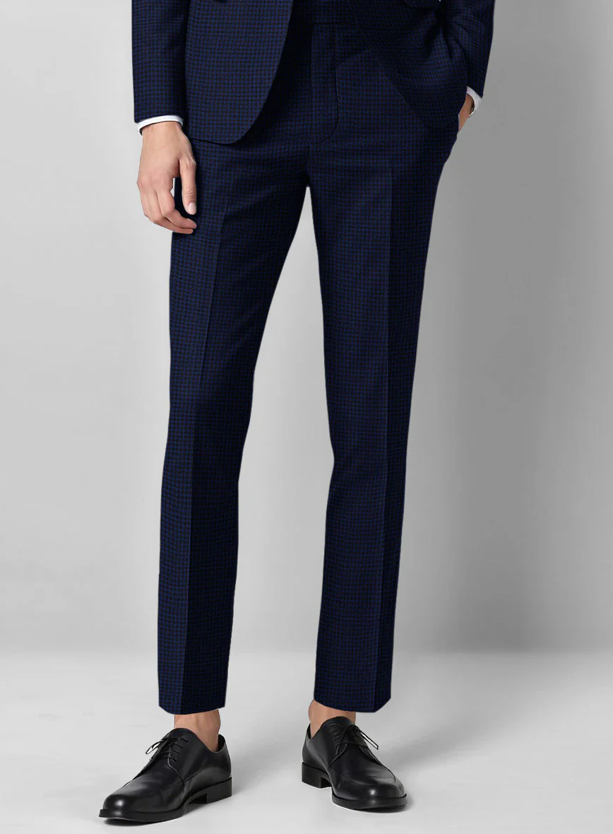 Guabello Blue Houndstooth Suit - Image 6