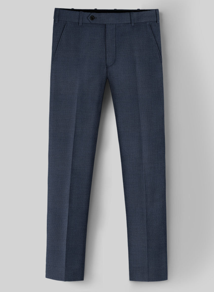 Guabello Blue Sharkskin Suit - Image 4