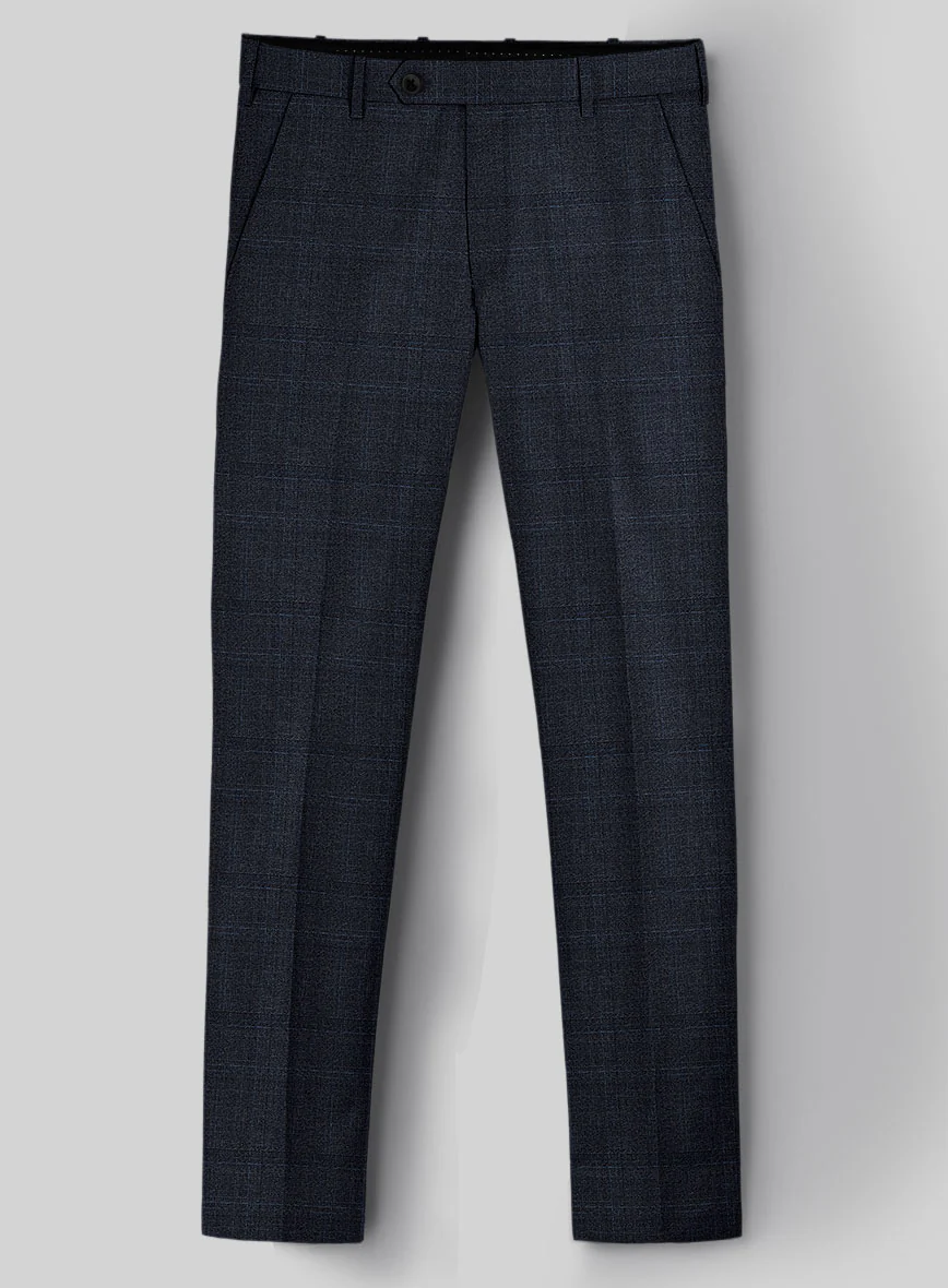 Guabello Blue Windowpane Suit - Image 5