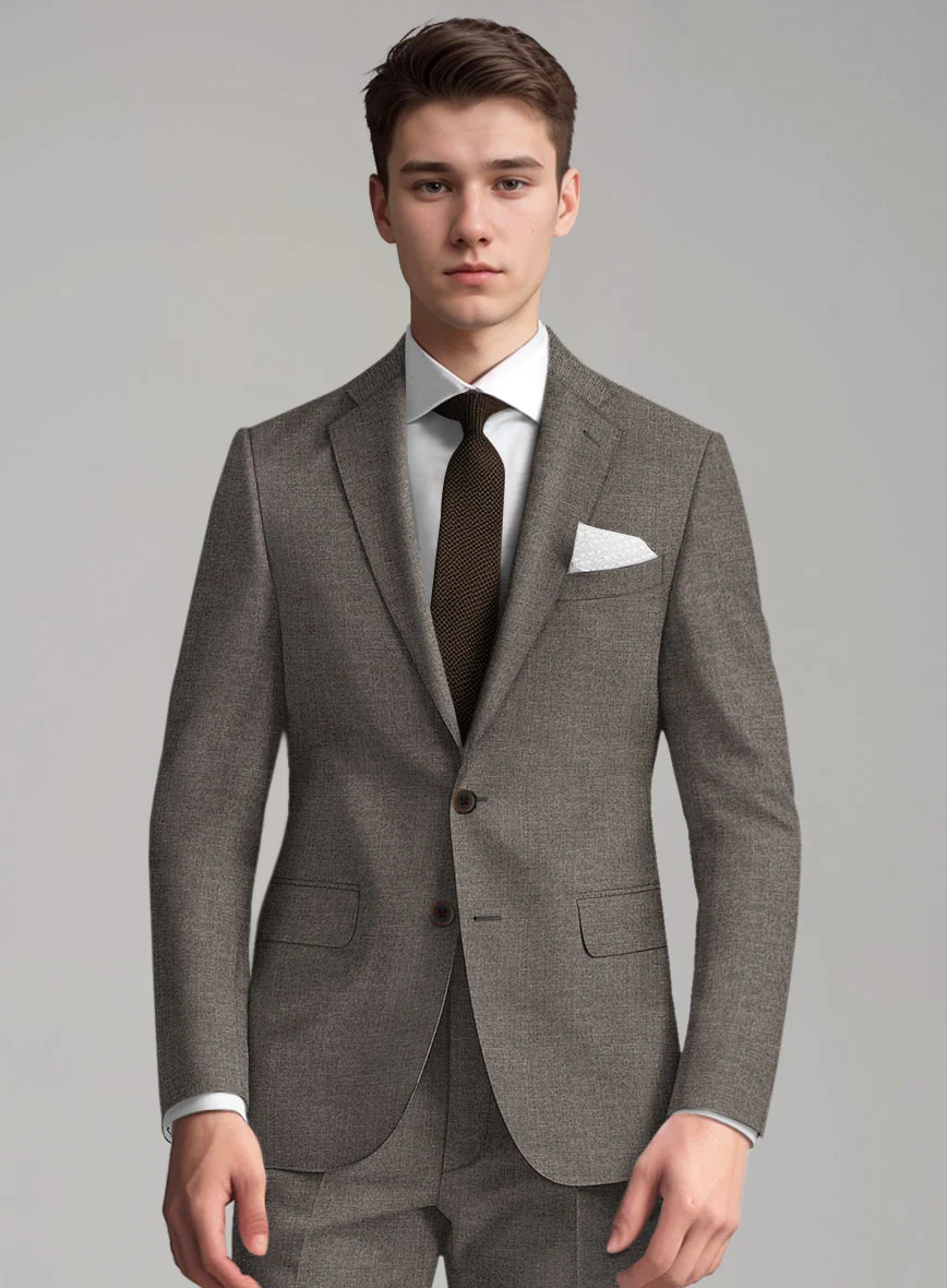 Guabello Brown Hazy Suit - Image 3