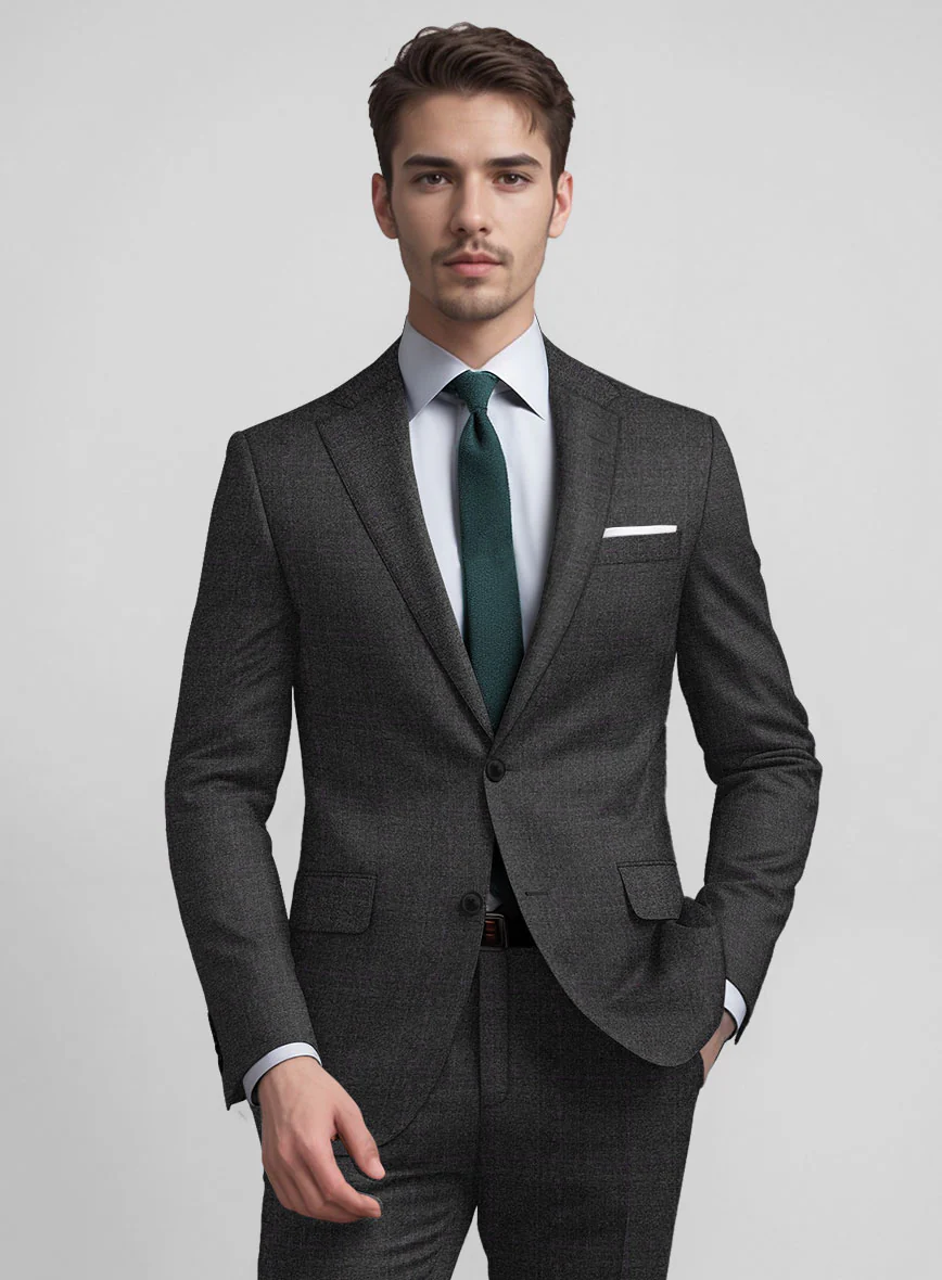 Guabello Charcoal Glen Jacket - Image 2