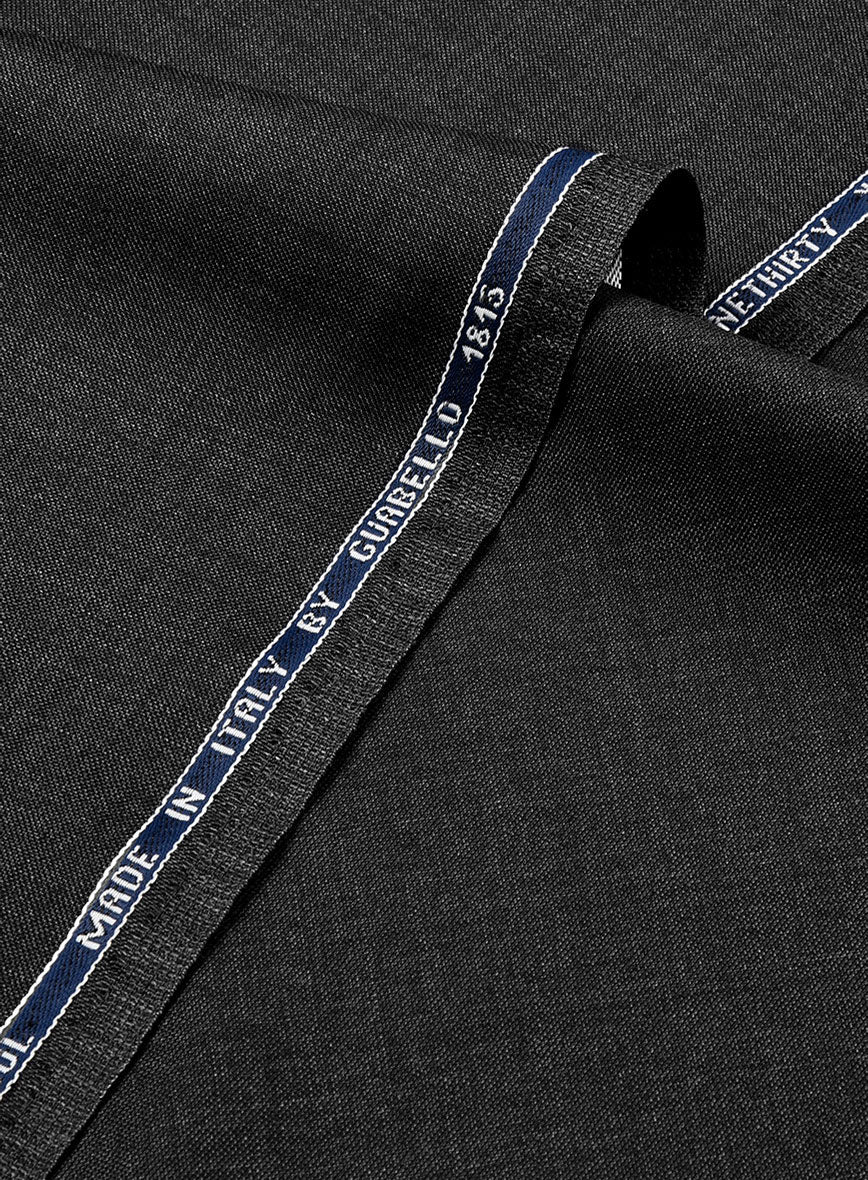 Guabello Charcoal Sharkskin Suit - Image 7