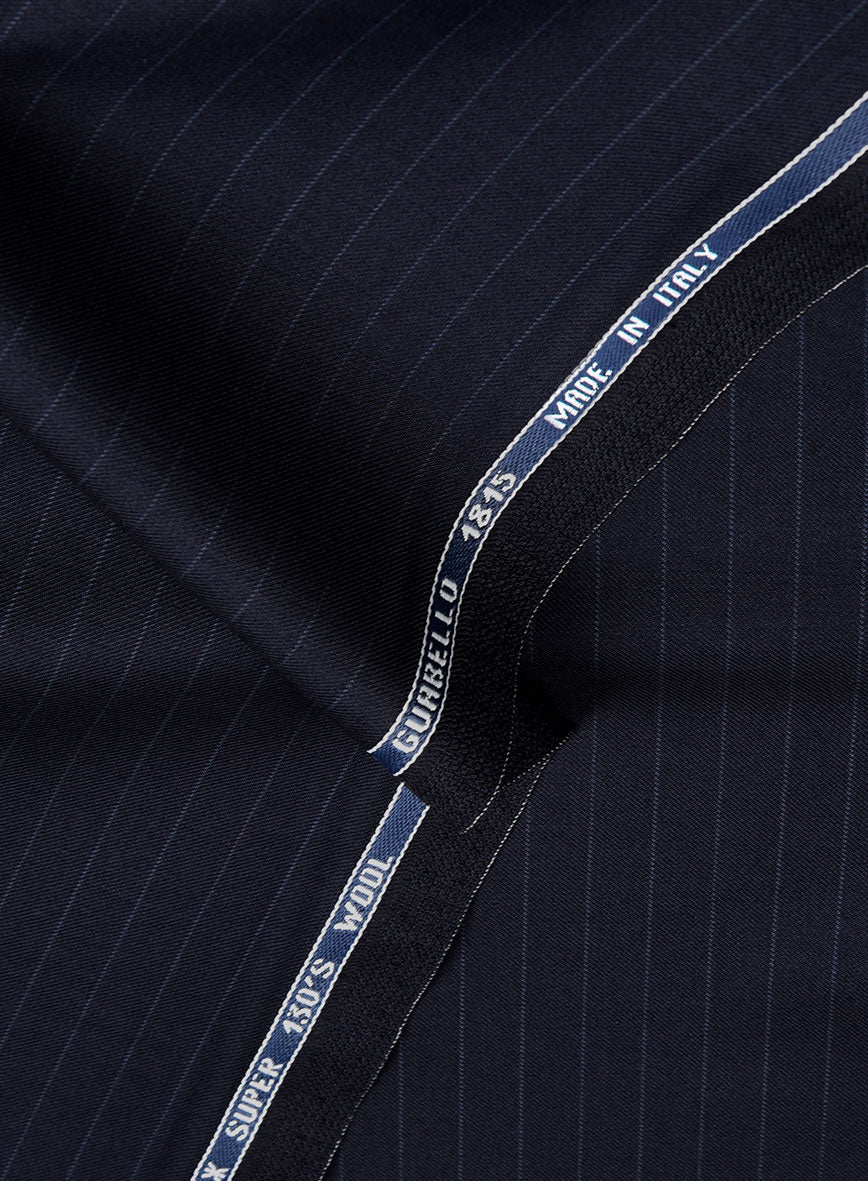 Guabello Dark Blue Pinstripe Jacket - Image 3