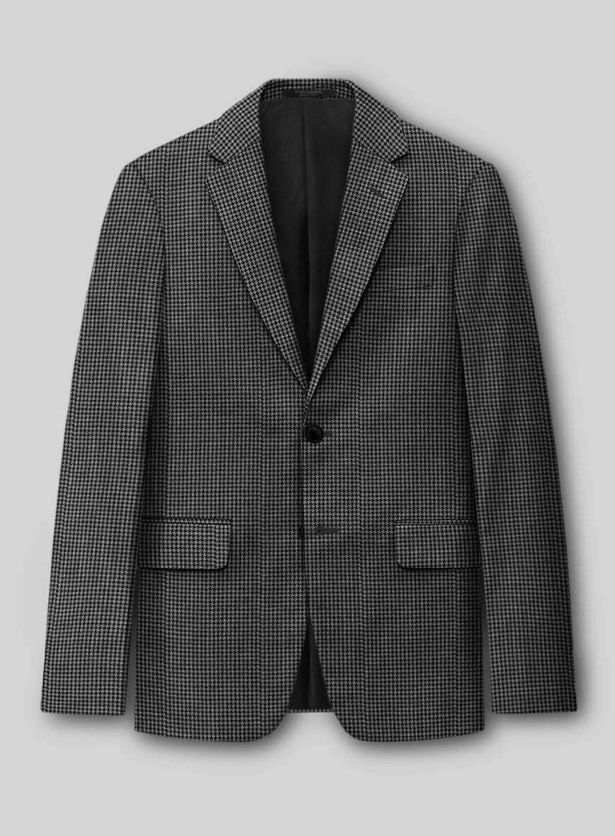 Guabello Gray Houndstooth Jacket