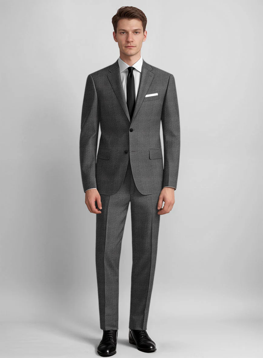 Guabello Gray Windowpane Suit