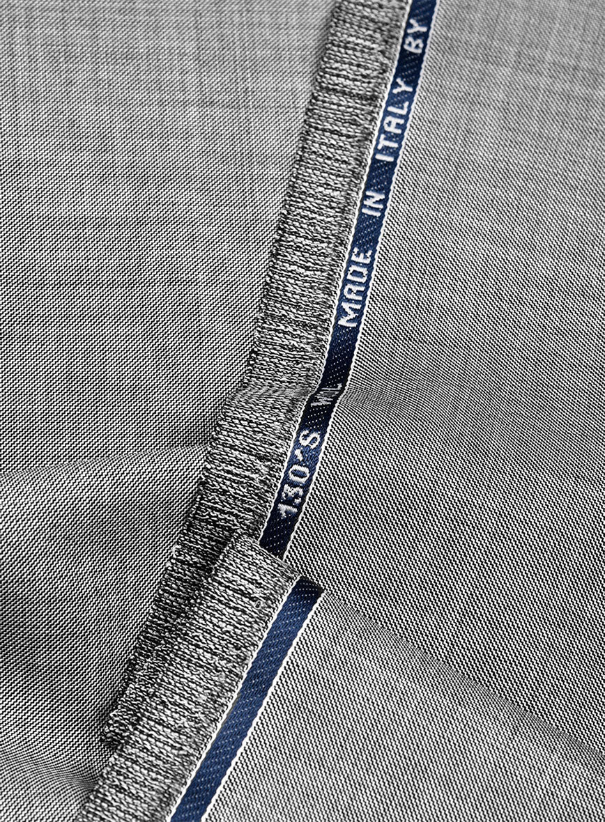 Guabello Light Gray Sharkskin Suit - Image 6