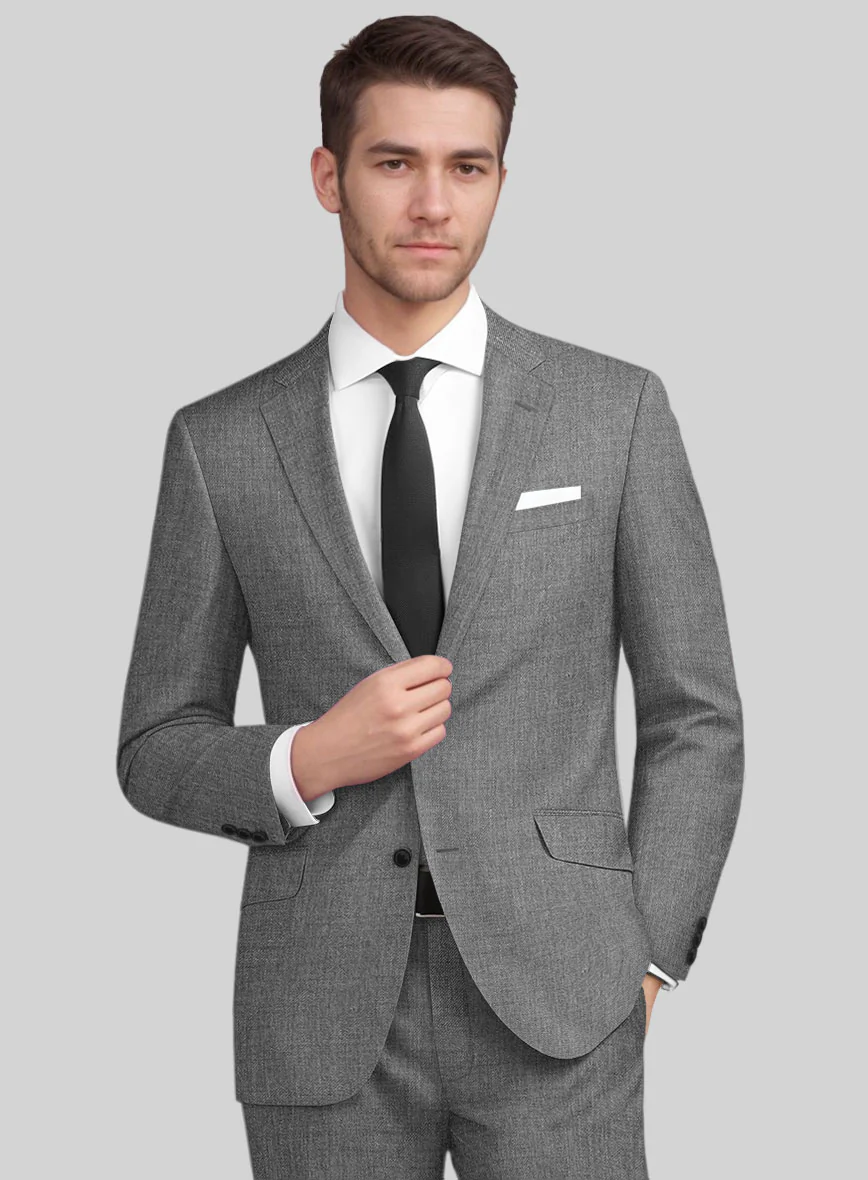 Guabello Light Gray Suit - Image 2