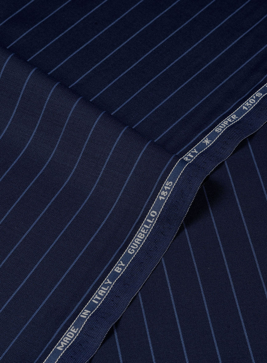 Guabello Royal Blue Rope Stripe Suit - Image 6