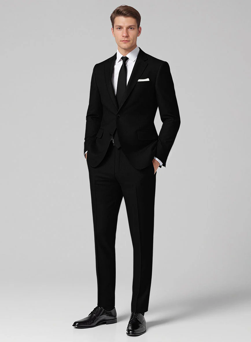 Guabello Tropical Black Suit