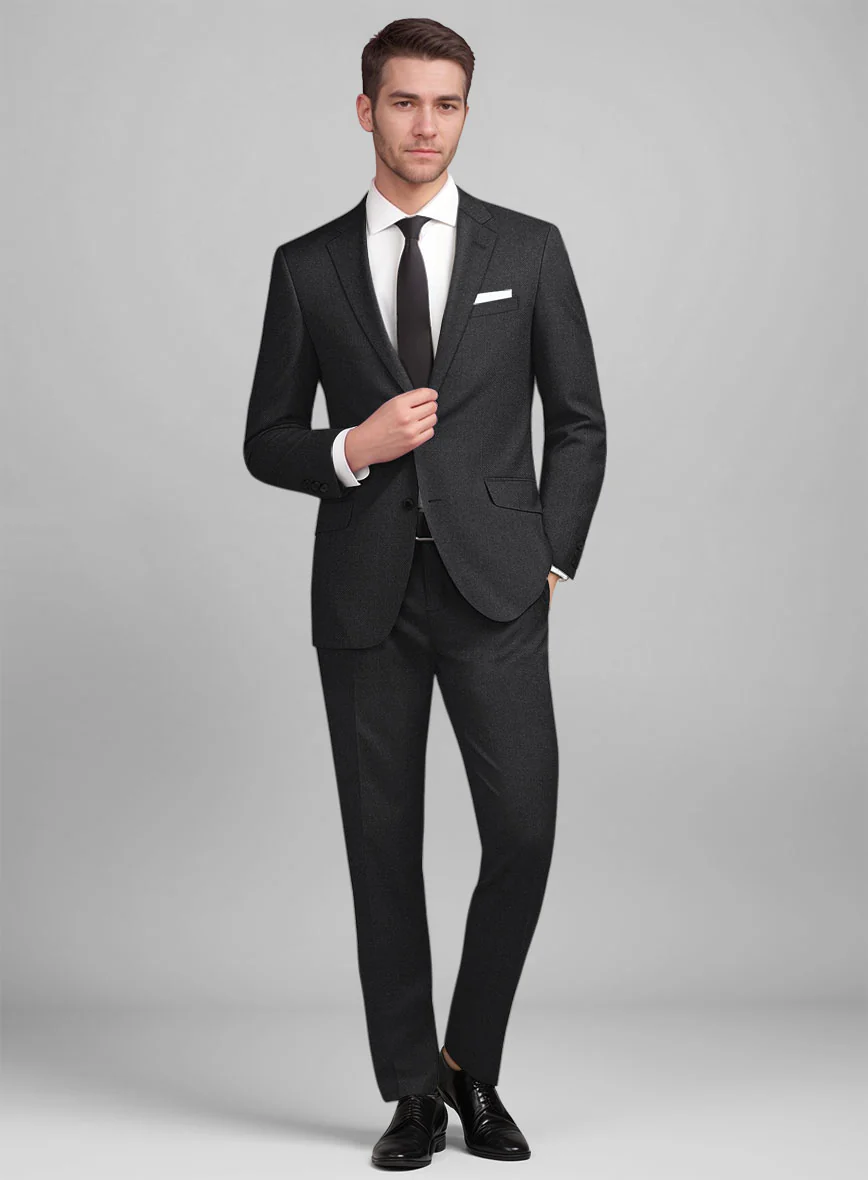 Guabello Tropical Charcoal Suit