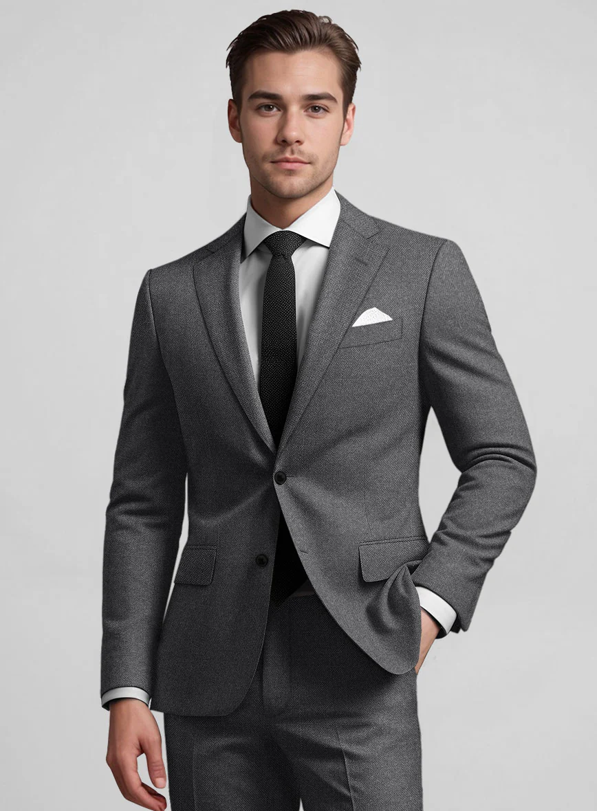 Guabello Tropical Gray Suit - Image 2