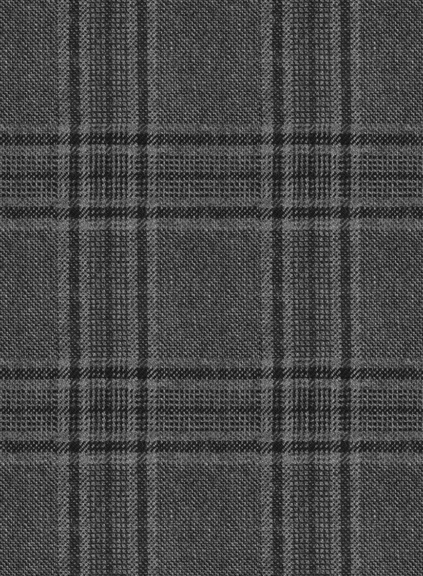 Hardy Minnis Adali Gray Check Wool Suit - Image 8