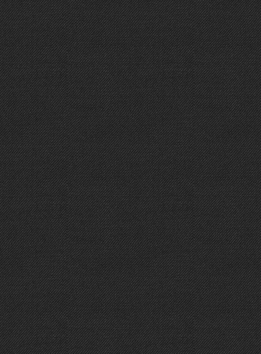 Hardy Minnis Black Twill Wool Suit - Image 8