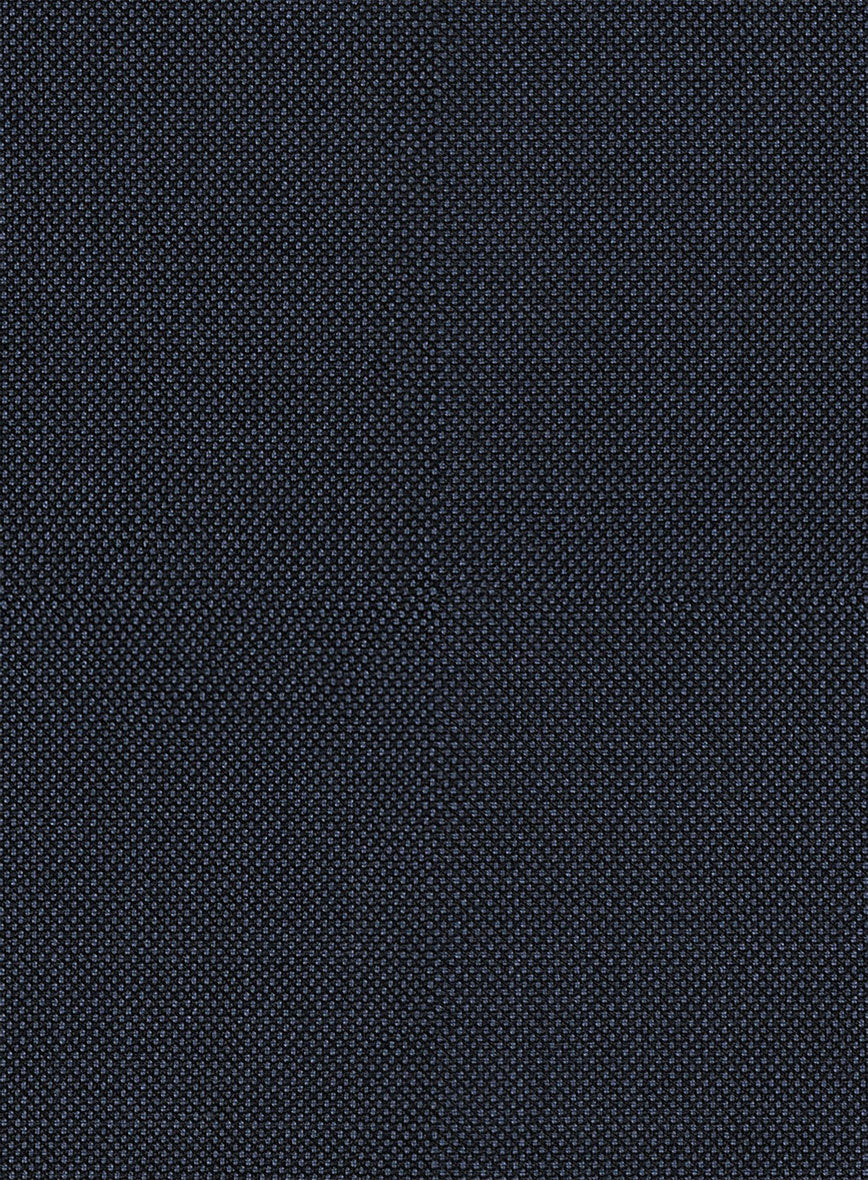 Hardy Minnis Blue Birdseye Wool Suit - Image 7