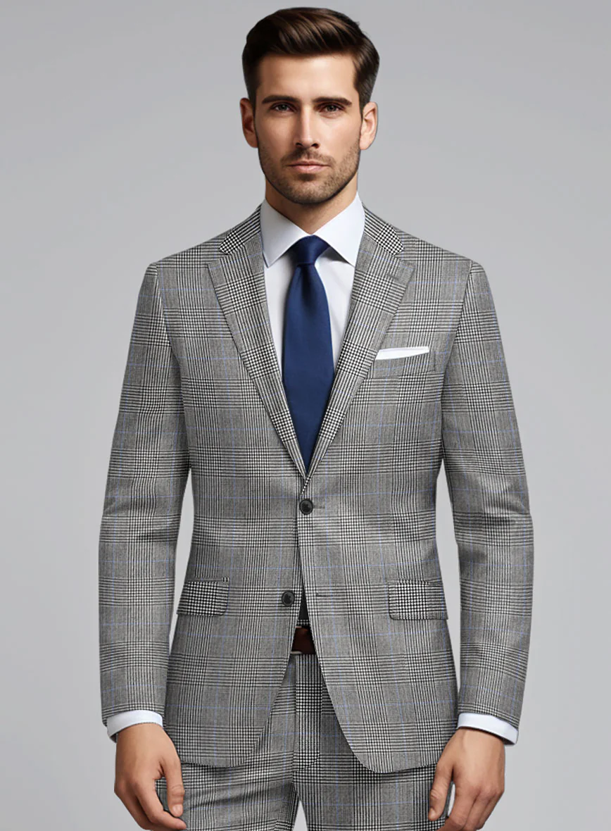 Hardy Minnis BW Prince of Wales Wool Jacket - Image 2